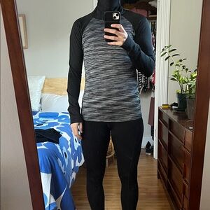 RBX Monochrome Striped Activewear